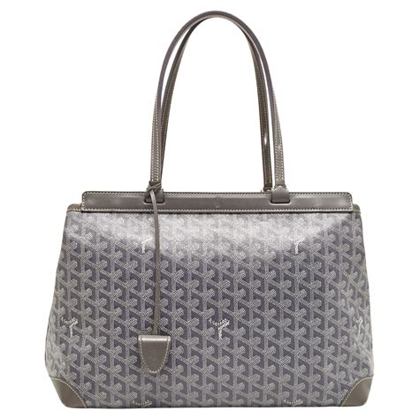 goyard bellechasse pm grey|GOYARD Goyardine Bellechasse PM Grey .